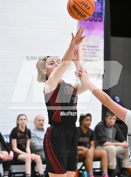Thumbnail 2 in Odyssey Institute vs. North Valley Christian Academy (ALA Coyotes Basketball Invitational) photogallery.