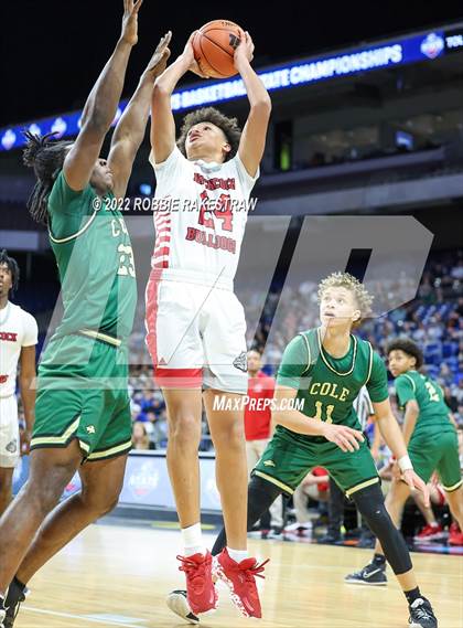 Thumbnail 3 in Hitchcock vs. Cole (UIL 3A State Semifinal) photogallery.