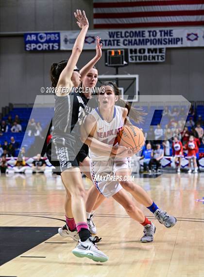 Thumbnail 1 in Melbourne vs. Bigelow (AAA 2A State Final) photogallery.