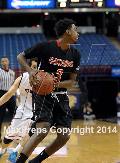 Thumbnail 3 in Monte Vista vs. Centennial (CIF State D1 Final) photogallery.