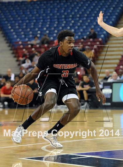 Thumbnail 3 in Monte Vista vs. Centennial (CIF State D1 Final) photogallery.