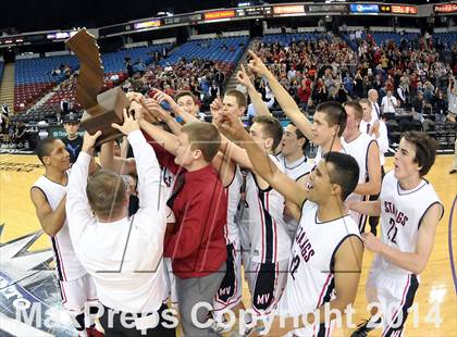 Thumbnail 3 in Monte Vista vs. Centennial (CIF State D1 Final) photogallery.