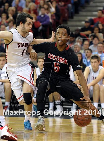 Thumbnail 3 in Monte Vista vs. Centennial (CIF State D1 Final) photogallery.