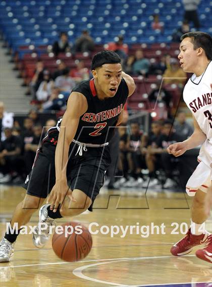 Thumbnail 2 in Monte Vista vs. Centennial (CIF State D1 Final) photogallery.