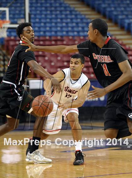 Thumbnail 1 in Monte Vista vs. Centennial (CIF State D1 Final) photogallery.