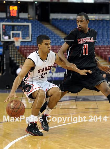 Thumbnail 3 in Monte Vista vs. Centennial (CIF State D1 Final) photogallery.