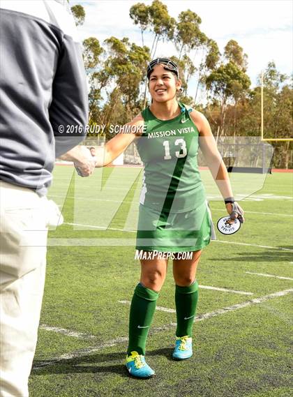 Thumbnail 2 in Rancho Bernardo vs. Mission Vista (CIF SDS D2 Final) photogallery.