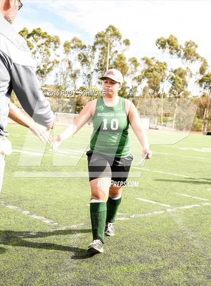 Thumbnail 1 in Rancho Bernardo vs. Mission Vista (CIF SDS D2 Final) photogallery.