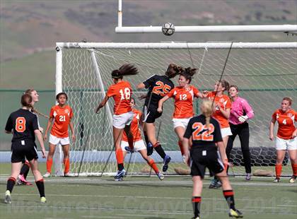 Thumbnail 2 in Santa Teresa vs. Woodside (CIF CCS D1 Final) photogallery.