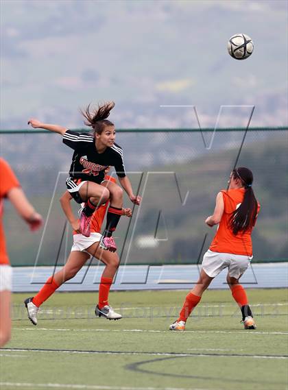 Thumbnail 3 in Santa Teresa vs. Woodside (CIF CCS D1 Final) photogallery.