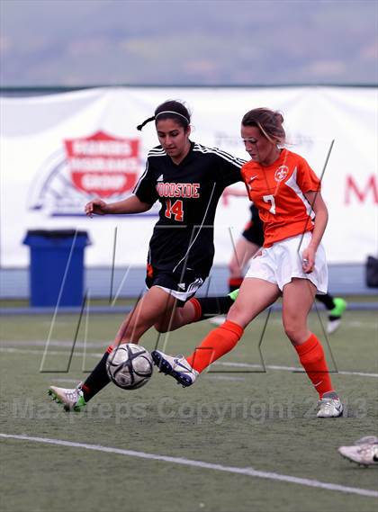 Thumbnail 2 in Santa Teresa vs. Woodside (CIF CCS D1 Final) photogallery.