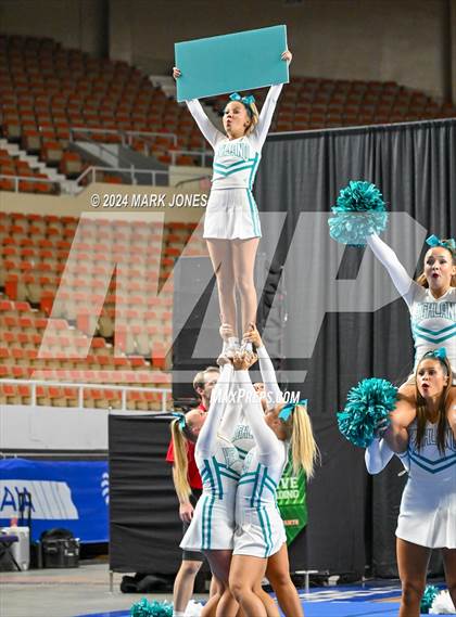 Thumbnail 1 in Highland - Cheer Game Day Championships (AIA Division I)  photogallery.
