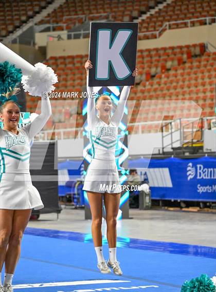 Thumbnail 2 in Highland - Cheer Game Day Championships (AIA Division I)  photogallery.