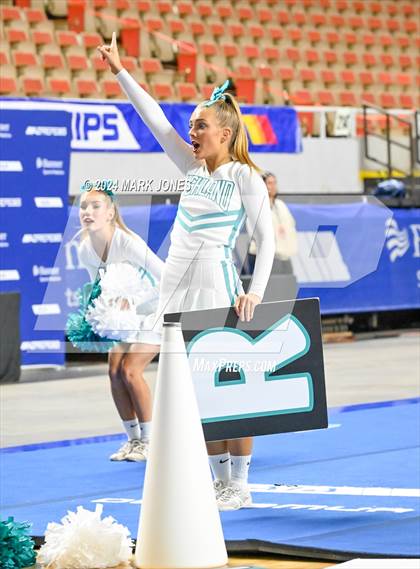 Thumbnail 1 in Highland - Cheer Game Day Championships (AIA Division I)  photogallery.