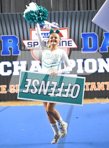 Thumbnail 3 in Highland - Cheer Game Day Championships (AIA Division I)  photogallery.