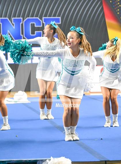 Thumbnail 3 in Highland - Cheer Game Day Championships (AIA Division I)  photogallery.
