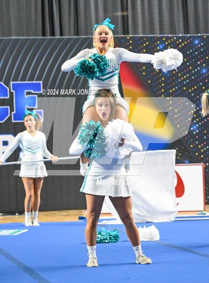 Thumbnail 2 in Highland - Cheer Game Day Championships (AIA Division I)  photogallery.