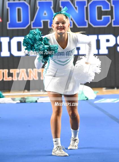 Thumbnail 2 in Highland - Cheer Game Day Championships (AIA Division I)  photogallery.