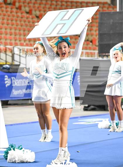 Thumbnail 2 in Highland - Cheer Game Day Championships (AIA Division I)  photogallery.