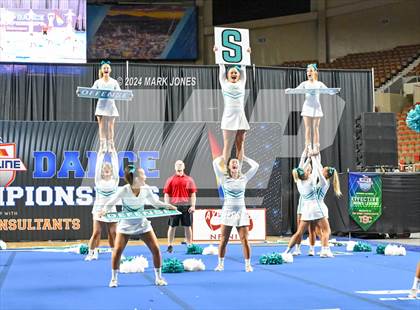 Thumbnail 1 in Highland - Cheer Game Day Championships (AIA Division I)  photogallery.