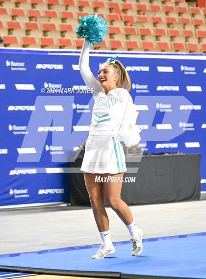 Thumbnail 1 in Highland - Cheer Game Day Championships (AIA Division I)  photogallery.