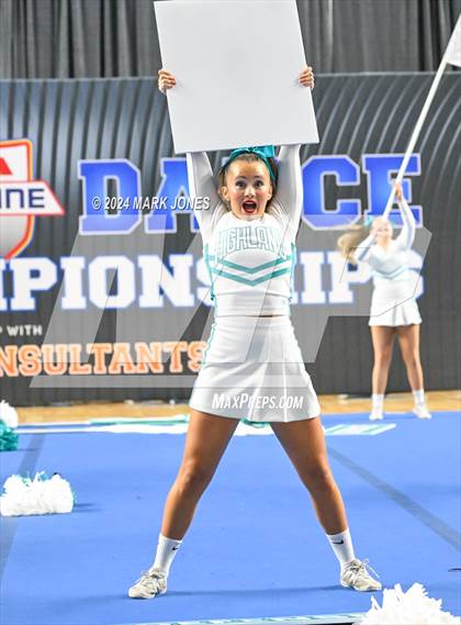 Thumbnail 3 in Highland - Cheer Game Day Championships (AIA Division I)  photogallery.