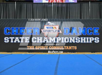 Thumbnail 1 in Highland - Cheer Game Day Championships (AIA Division I)  photogallery.