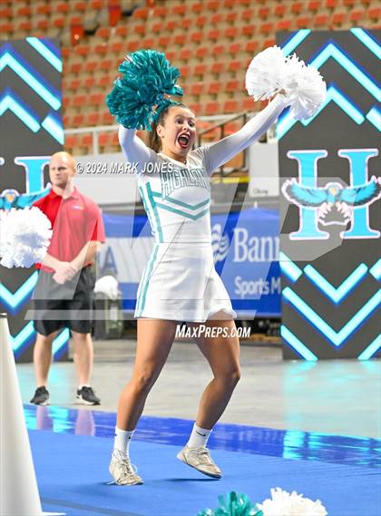 Thumbnail 3 in Highland - Cheer Game Day Championships (AIA Division I)  photogallery.