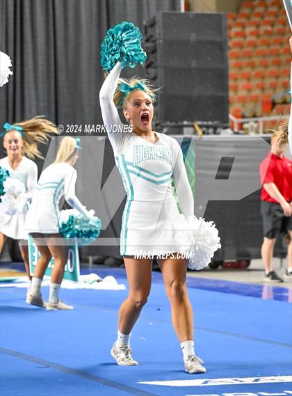 Thumbnail 2 in Highland - Cheer Game Day Championships (AIA Division I)  photogallery.