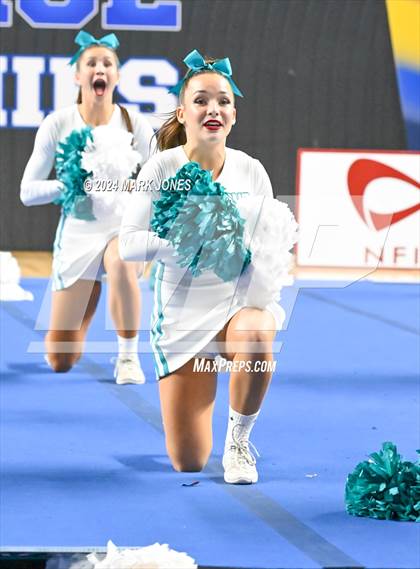 Thumbnail 1 in Highland - Cheer Game Day Championships (AIA Division I)  photogallery.