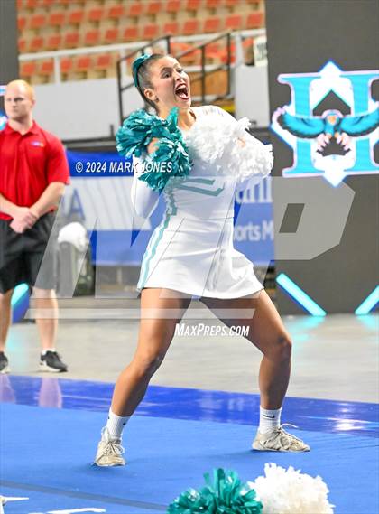 Thumbnail 2 in Highland - Cheer Game Day Championships (AIA Division I)  photogallery.