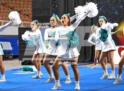 Thumbnail 1 in Highland - Cheer Game Day Championships (AIA Division I)  photogallery.