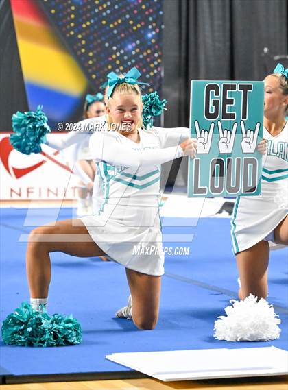 Thumbnail 2 in Highland - Cheer Game Day Championships (AIA Division I)  photogallery.