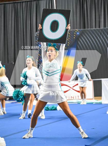 Thumbnail 3 in Highland - Cheer Game Day Championships (AIA Division I)  photogallery.