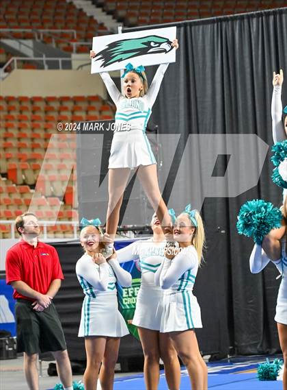 Thumbnail 1 in Highland - Cheer Game Day Championships (AIA Division I)  photogallery.