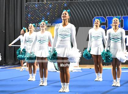 Thumbnail 1 in Highland - Cheer Game Day Championships (AIA Division I)  photogallery.