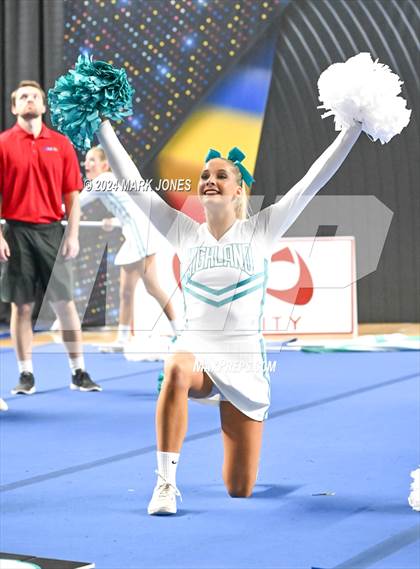 Thumbnail 3 in Highland - Cheer Game Day Championships (AIA Division I)  photogallery.