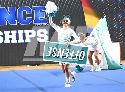 Thumbnail 1 in Highland - Cheer Game Day Championships (AIA Division I)  photogallery.