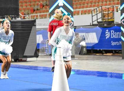 Thumbnail 1 in Highland - Cheer Game Day Championships (AIA Division I)  photogallery.