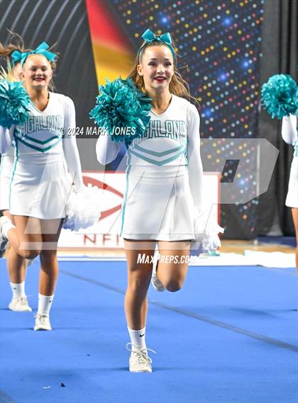 Thumbnail 3 in Highland - Cheer Game Day Championships (AIA Division I)  photogallery.