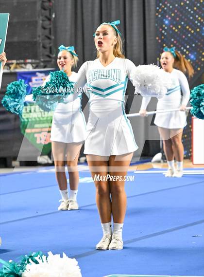 Thumbnail 3 in Highland - Cheer Game Day Championships (AIA Division I)  photogallery.