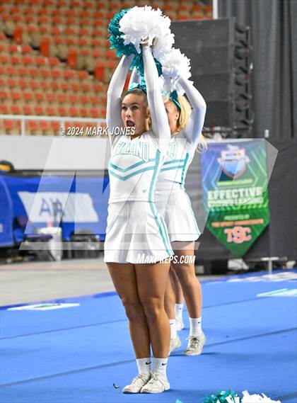 Thumbnail 1 in Highland - Cheer Game Day Championships (AIA Division I)  photogallery.