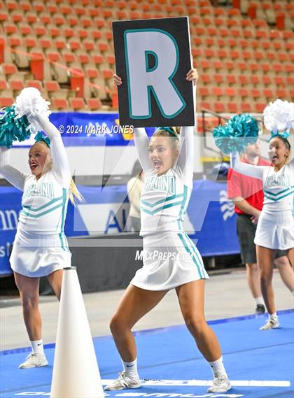 Thumbnail 2 in Highland - Cheer Game Day Championships (AIA Division I)  photogallery.