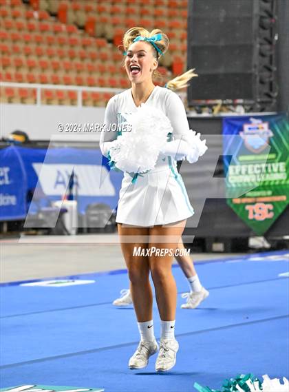 Thumbnail 1 in Highland - Cheer Game Day Championships (AIA Division I)  photogallery.