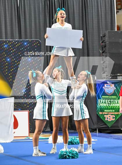 Thumbnail 1 in Highland - Cheer Game Day Championships (AIA Division I)  photogallery.