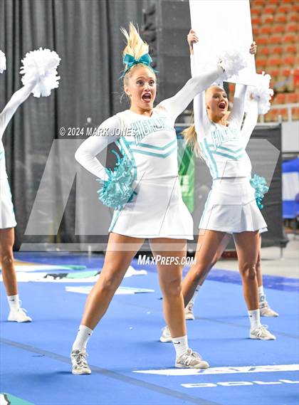 Thumbnail 1 in Highland - Cheer Game Day Championships (AIA Division I)  photogallery.