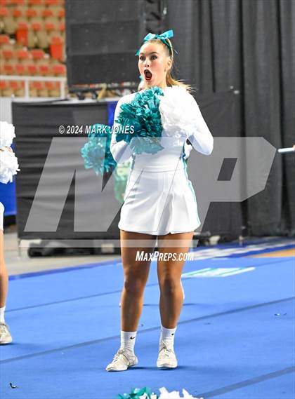 Thumbnail 2 in Highland - Cheer Game Day Championships (AIA Division I)  photogallery.