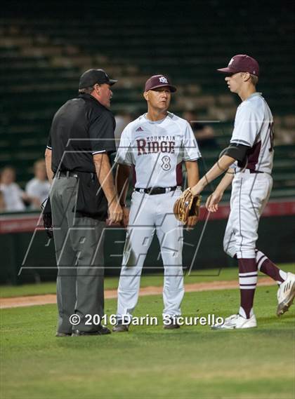 Thumbnail 3 in Mountain Ridge vs. Mountain Pointe (AIA D1 Playoff) photogallery.