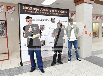 Thumbnail 1 in Marines H. S. Male Athlete of the Month - Kobe Vinegar photogallery.
