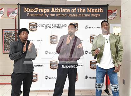 Thumbnail 3 in Marines H. S. Male Athlete of the Month - Kobe Vinegar photogallery.
